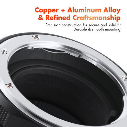 K&F Concept Adapter Pro for Nikon F/AI/G Mount Lens to Sony E/NEX Camera α7S - Picture 7 of 12
