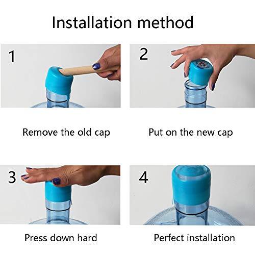 iSuperb 20 Pack 5 Gallon Water Jug Caps Reusable Non-Spill Replacement