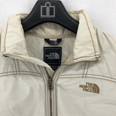 The North Face Full Zip Jacket Womens Size L White | eBay