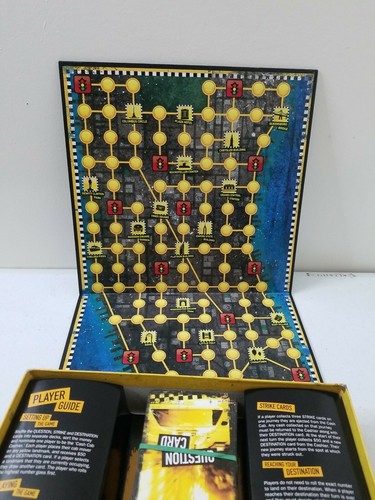 Imagination Cash Cab Trivia Board Game, Ben Bailey Taxi - New York City Used - Picture 6 of 8