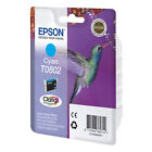 Epson Original T0802 Claria Cyan Ink Cartridge Genuine To802
