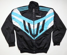 ADIDAS 1990S 90S VINTAGE TRAINING TEMPLATE FOOTBALL SOCCER JACKET ADULT MEN'S M