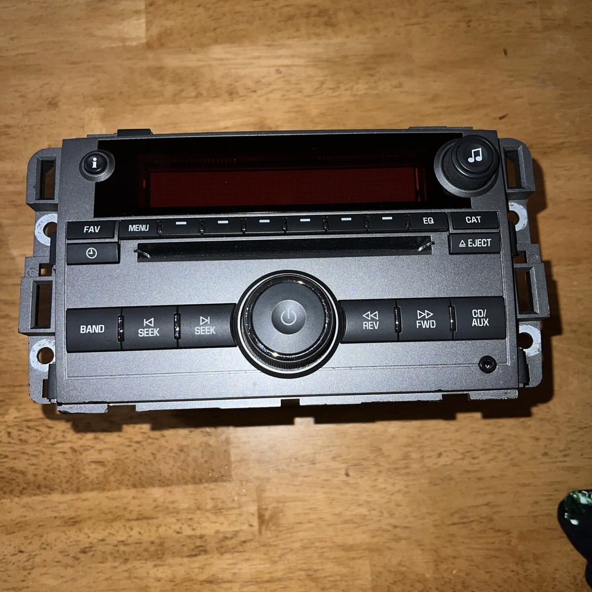 Fujitsu Ten Limited Car Stereo Head Unit No. 25866724 | eBay