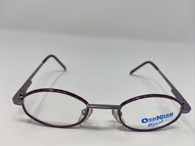 OSHKOSH B GOSH KIDS EYEGLASSES FRAME OK 398 003 39-19-120 PLUM PURPLE/LILAC CX93
