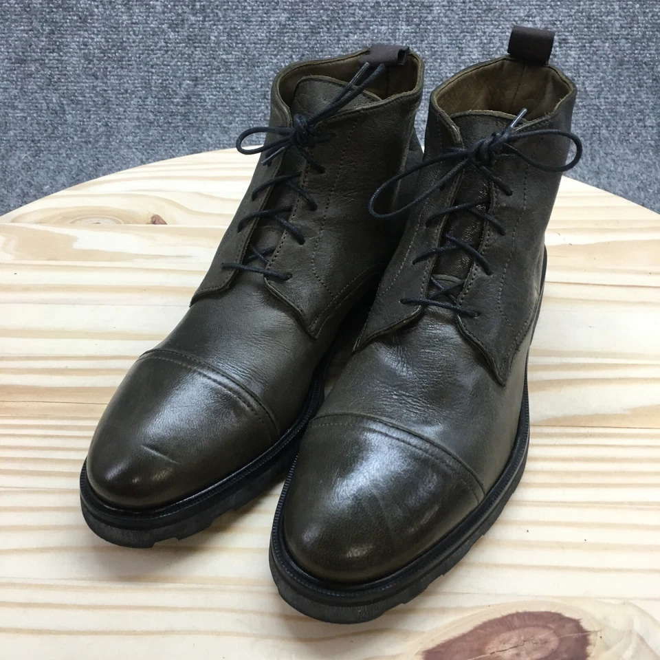 Botas Sturlini Firenze Mujer 39 Colección Versilia Gorra Puntera Botín Verde Foto 3 de 4