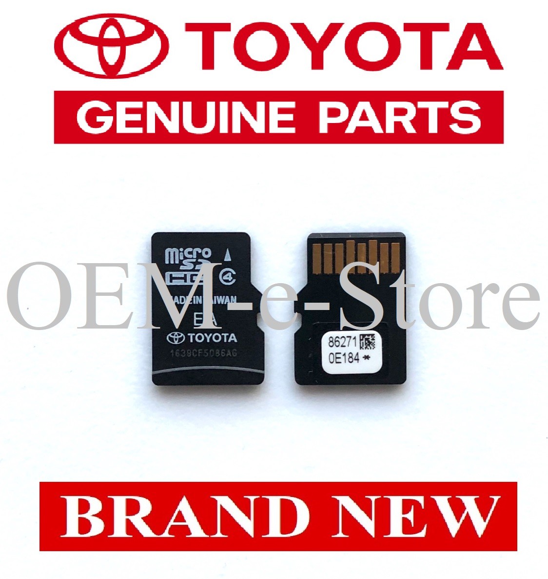 2014-2018 Toyota Corolla Highlander Navigation Micro SD Card U.S