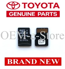 2013-2018 Toyota Camry Tacoma GPS Navigation Micro SD Card U.S Canada Map OEM ✔