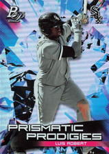 Luis Robert Prismatic Prodigies Bowman Platinum 2019 Baseball Card #PPP-25
