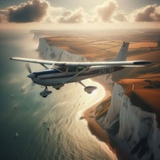 Cessna Light Aircraft Birthday Card or General Greetings Card