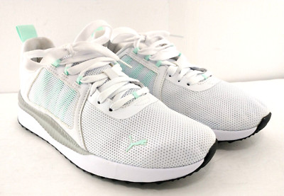 Puma Pacer Next Cage Womens Athletic Shoes Size 7. 5 M White/Aqua new display