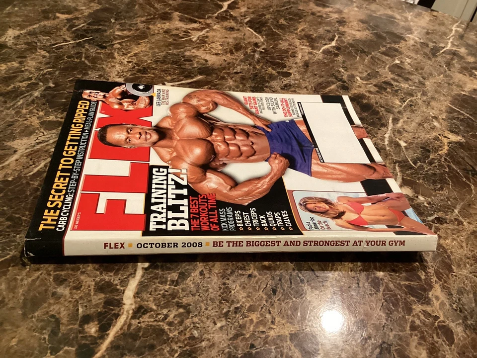 Flex Magazine Lee Labrada & Silvio Samuel October 2008 - Image 3 of 4
