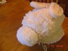 PETER RABBIT 13” HANDMADE WHITE YARN VINTAGE EASTER DECOR PINK EARS STUFFED — photo 4