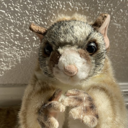 HANSA BRUSH TAIL POSSUM PUPPET REALISTIC CUTE SOFT ANIMAL PLUSH TOY - Picture 3 of 10