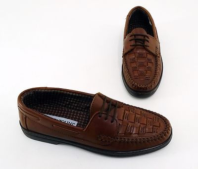 Schnürer Carlo Pazolini Halbschuhe Business Echtleder braun Gr. 42