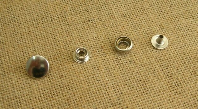 Bottoni a pressione automatici tipo BC in ferro diametro 14 mm varie finiture