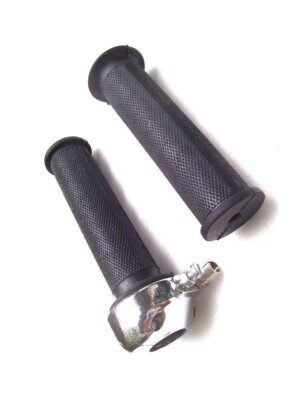 For Norton Matchless Throttle With Rubber Set Amal Type 7/8'' Handlebar
