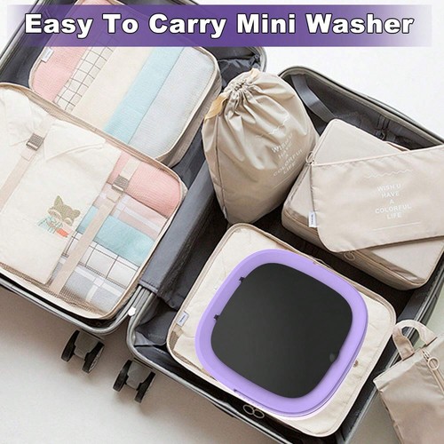 Portable Washing Machine, 13 Liter Upgraded Mini Washer and Spin Dryer. - Picture 4 of 5