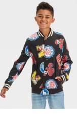 Super Mario's kids Jacket XS Kids Youth Black Nintendo