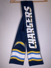 San Diego Chargers NFL Pro-Fan-ity Blue Jersey Mesh Fleece Scarf w Pocket