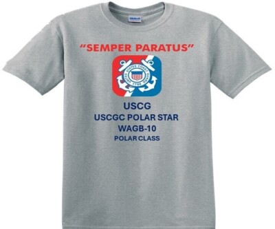 USCGC POLAR STAR  WAGB-10* POLAR CLASS *SHIRTS.USCG OFFICIALLY LICENSED