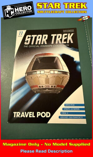 Solo revistas Eaglemoss Star Trek (no se suministran modelos) - revista seleccionada - usada - Imagen 172 de 186