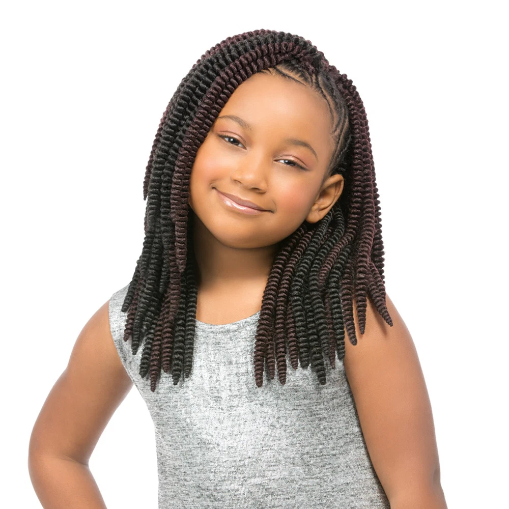 Sensationnel Synthetic Crochet Braiding Hair KIDS SASSY 12