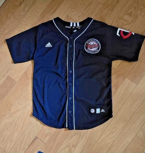 CAMISETA DE BÉISBOL ADIDAS TALLA JUVENIL GRANDE MINNESOTA TWINS FRANCISCO LIRIANO #47 NUEVA CON ETIQUETAS