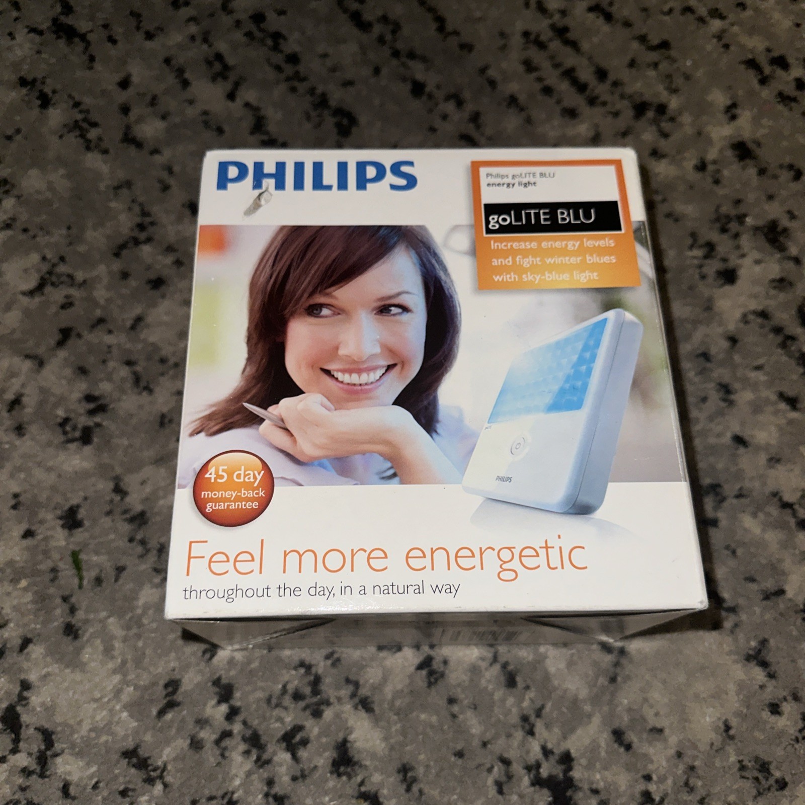 Philips goLITE BLU HF3321/60 energy light - EUC With Origina