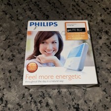 Philips goLITE BLU HF3321/60 energy light - EUC With Original Packaging New