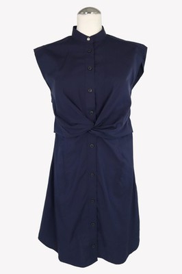 Rag & Bone Damen Kleid Gr. 34 (0) Blau NEU Baumwolle A-Linie Dress