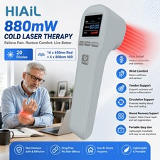 880mW Low Level Laser Therapy for Hands Pain, Joint Pain, Inflammation Portable