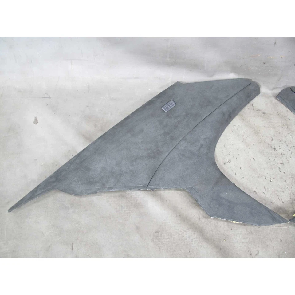 BMW E60 2005-2010 serie 5 sedán interior trasero pilar C columnas cubiertas Alcantara Foto 2 de 4