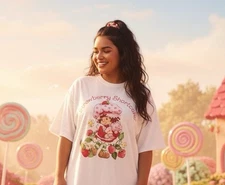 Wildbrain Strawberry Shortcake Short Sleeve T-shirt Women's 2XL Nostalgia NWT