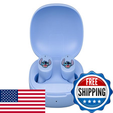 Ekids Disney Stitch Wireless Earbuds Microphone Bluetooth Earbuds Charging Case