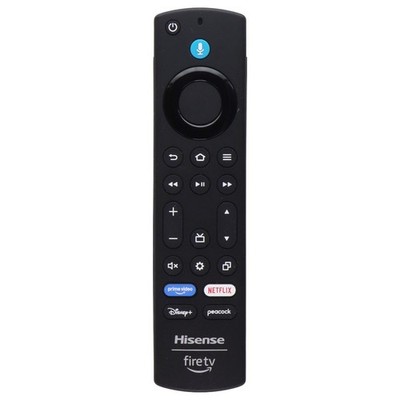Hisense Fire TV Voice Remote Control (ERF3C84H) w/ Prime/Netflix/DirecTV/Peacock