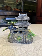 East Pavilion Tree Aquarium Ornament Resin Fish Tank Landscape Decorations Kits