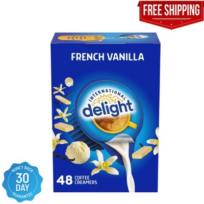 International Delight French Vanilla Coffee Creamer Singles, 48 Count