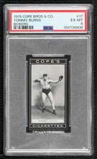1915 Cope’s Boxers Tobacco Tommy Burns #17 PSA 6 0jo3