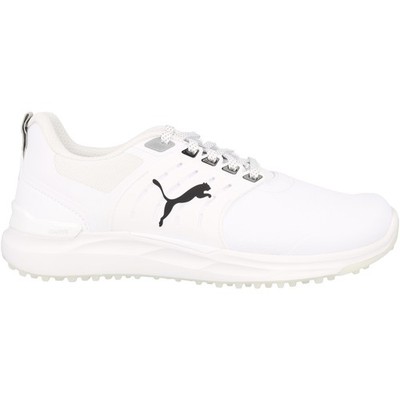 Puma Ignite Elevate 2 311863-07 White Black Silver Men Spikeless Golf Shoes
