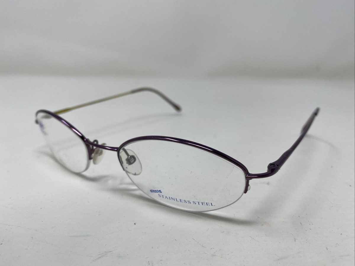 Safilo ELASTA Itsly 4094 SN8 49-18-135 Violet/Olive Eyeglasses