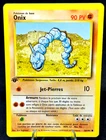 Pokemon Card - 1st Edition Onix - (95/102) French Base Set TCG 1999 NM