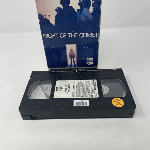Night Of The Comet (VHS 1984/85, CBS Fox/Atlantic) No Barcode - Former Rental - Picture 7 of 11