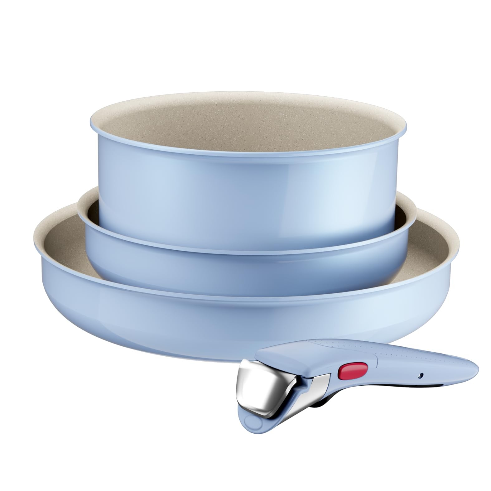 Lagostina Ingenio Pastel: Set Padelle Antiaderenti 4 Pz Forno/Induzione