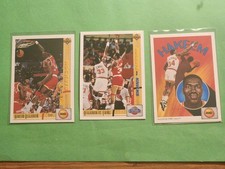 (3) 1991-92 Upper Deck - Hakeem Olajuwon #254 #33 #92 Houston Rockets HOF 