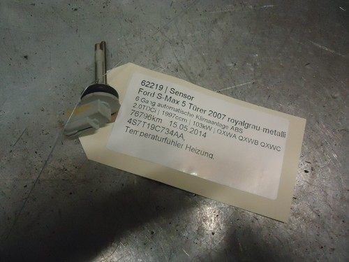 Ford S-Max Sensor 4S7T19C734AA 2.0TDCi 103kW QXWA QXWB QXWC 62219