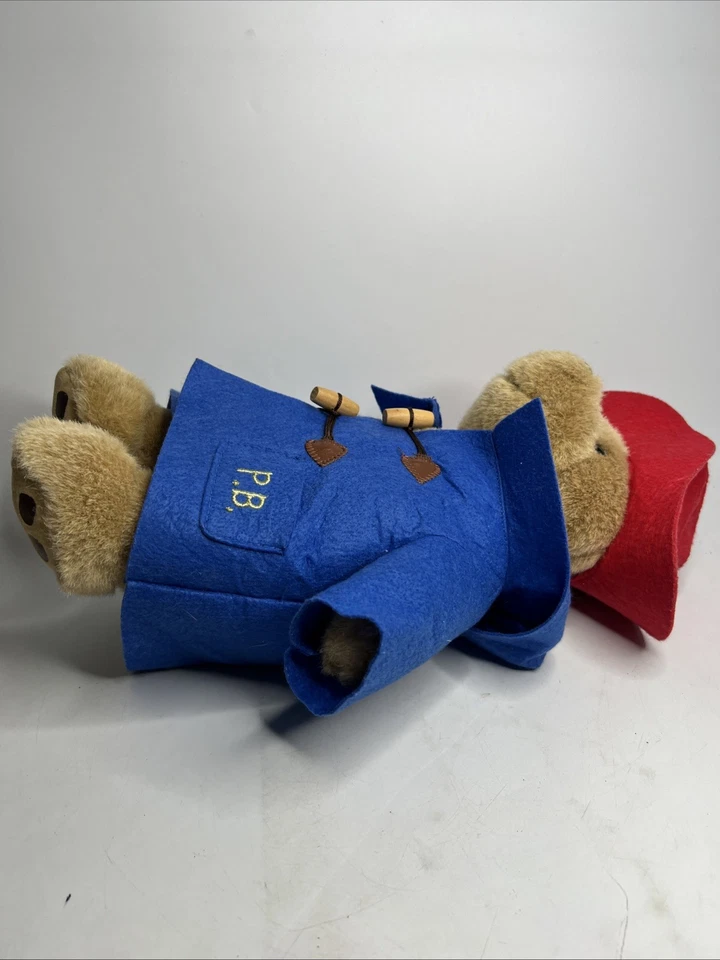 PADDINGTON BEAR SMALL SOFT PLUSH 2015 TAG ROUND NECK APPROX 35cm 14"  - Image 4 of 4
