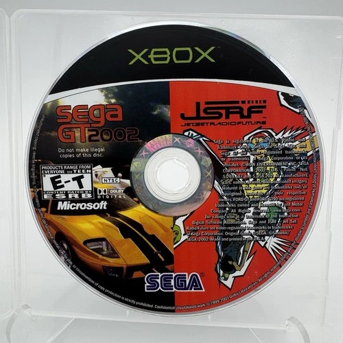 Sega GT 2002 & JSRF - Xbox - Refurbished + 1 Year Warranty