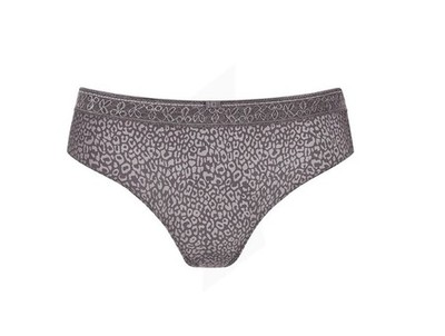 Amoena Women's Soft Microfiber Bliss Brief Panty, Gray, 12