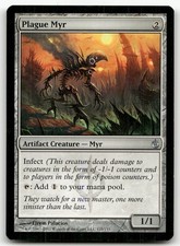 Plague Myr #125 (LP) Mirrodin Besieged MBS Magic MTG