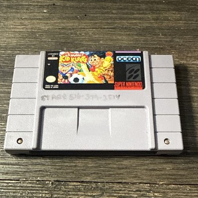 The Adventures Of Kid Kleets (Super Nintendo, SNES)  Authentic Cleaned & Tested 